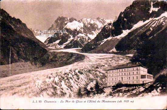 Cartes postales anciennes > CARTES POSTALES > carte postale ancienne > cartes-postales-ancienne.com Auvergne rhone alpes Chamonix Mont Blanc