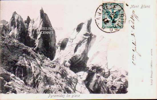 Cartes postales anciennes > CARTES POSTALES > carte postale ancienne > cartes-postales-ancienne.com Auvergne rhone alpes Chamonix Mont Blanc