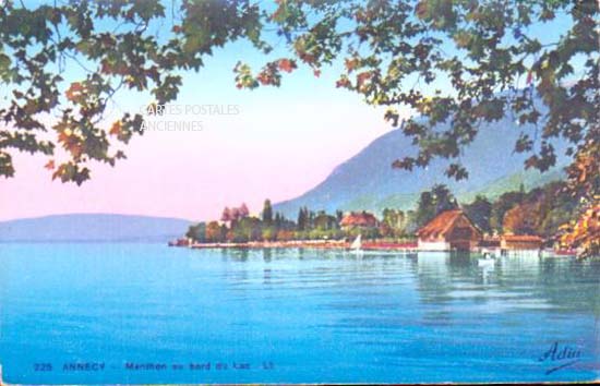 Cartes postales anciennes > CARTES POSTALES > carte postale ancienne > cartes-postales-ancienne.com Auvergne rhone alpes Haute savoie Annecy