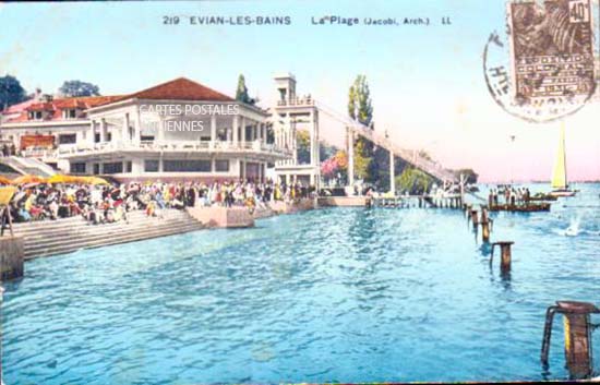 Cartes postales anciennes > CARTES POSTALES > carte postale ancienne > cartes-postales-ancienne.com Auvergne rhone alpes Evian Les Bains