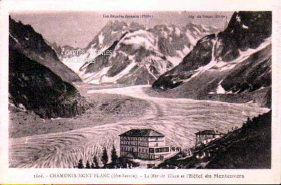 Cartes postales anciennes > CARTES POSTALES > carte postale ancienne > cartes-postales-ancienne.com Auvergne rhone alpes Chamonix Mont Blanc