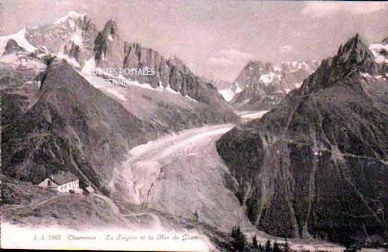 Cartes postales anciennes > CARTES POSTALES > carte postale ancienne > cartes-postales-ancienne.com Auvergne rhone alpes Chamonix Mont Blanc