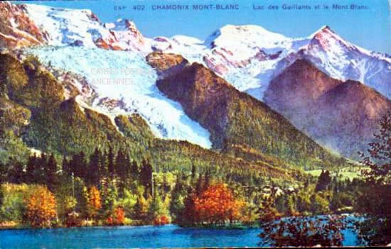 Cartes postales anciennes > CARTES POSTALES > carte postale ancienne > cartes-postales-ancienne.com Auvergne rhone alpes Chamonix Mont Blanc