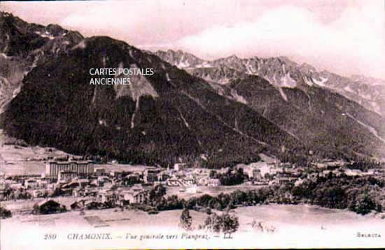 Cartes postales anciennes > CARTES POSTALES > carte postale ancienne > cartes-postales-ancienne.com Auvergne rhone alpes Chamonix Mont Blanc