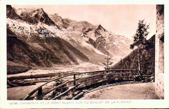 Cartes postales anciennes > CARTES POSTALES > carte postale ancienne > cartes-postales-ancienne.com Auvergne rhone alpes Chamonix Mont Blanc