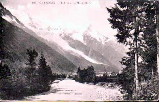 Cartes postales anciennes > CARTES POSTALES > carte postale ancienne > cartes-postales-ancienne.com Auvergne rhone alpes Chamonix Mont Blanc