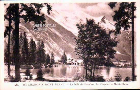 Cartes postales anciennes > CARTES POSTALES > carte postale ancienne > cartes-postales-ancienne.com Auvergne rhone alpes Chamonix Mont Blanc