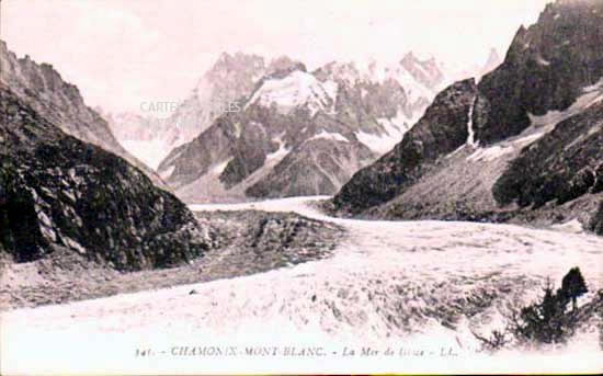 Cartes postales anciennes > CARTES POSTALES > carte postale ancienne > cartes-postales-ancienne.com Auvergne rhone alpes Chamonix Mont Blanc