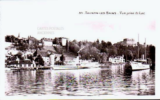 Cartes postales anciennes > CARTES POSTALES > carte postale ancienne > cartes-postales-ancienne.com Auvergne rhone alpes Thonon Les Bains