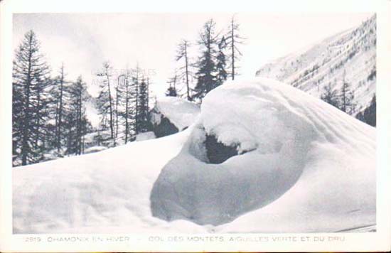 Cartes postales anciennes > CARTES POSTALES > carte postale ancienne > cartes-postales-ancienne.com Auvergne rhone alpes Chamonix Mont Blanc