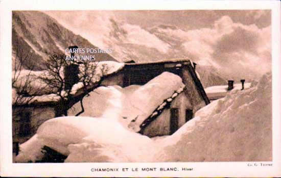 Cartes postales anciennes > CARTES POSTALES > carte postale ancienne > cartes-postales-ancienne.com Auvergne rhone alpes Chamonix Mont Blanc