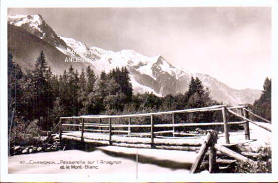 Cartes postales anciennes > CARTES POSTALES > carte postale ancienne > cartes-postales-ancienne.com Auvergne rhone alpes Chamonix Mont Blanc