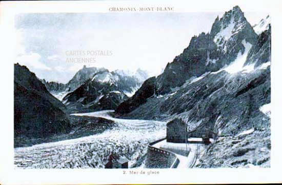 Cartes postales anciennes > CARTES POSTALES > carte postale ancienne > cartes-postales-ancienne.com Auvergne rhone alpes Chamonix Mont Blanc