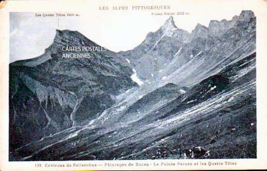 Cartes postales anciennes > CARTES POSTALES > carte postale ancienne > cartes-postales-ancienne.com Auvergne rhone alpes Chamonix Mont Blanc