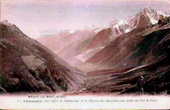 Cartes postales anciennes > CARTES POSTALES > carte postale ancienne > cartes-postales-ancienne.com Auvergne rhone alpes Chamonix Mont Blanc