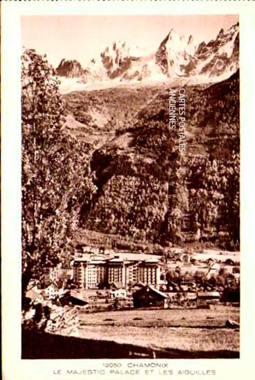 Cartes postales anciennes > CARTES POSTALES > carte postale ancienne > cartes-postales-ancienne.com Auvergne rhone alpes Chamonix Mont Blanc