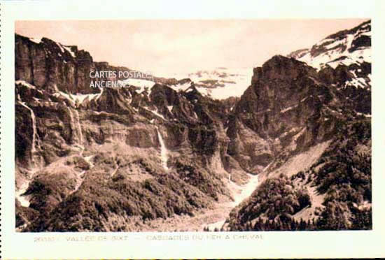 Cartes postales anciennes > CARTES POSTALES > carte postale ancienne > cartes-postales-ancienne.com Auvergne rhone alpes Sixt Fer A Cheval