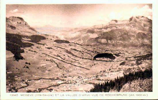 Cartes postales anciennes > CARTES POSTALES > carte postale ancienne > cartes-postales-ancienne.com Auvergne rhone alpes Megeve