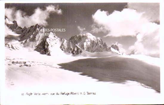 Cartes postales anciennes > CARTES POSTALES > carte postale ancienne > cartes-postales-ancienne.com Auvergne rhone alpes Chamonix Mont Blanc