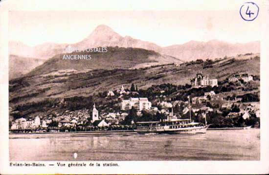 Cartes postales anciennes > CARTES POSTALES > carte postale ancienne > cartes-postales-ancienne.com Auvergne rhone alpes Evian Les Bains