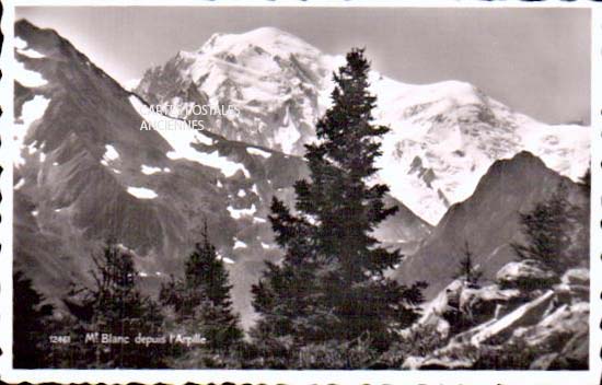 Cartes postales anciennes > CARTES POSTALES > carte postale ancienne > cartes-postales-ancienne.com Auvergne rhone alpes Chamonix Mont Blanc