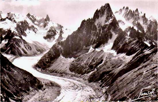 Cartes postales anciennes > CARTES POSTALES > carte postale ancienne > cartes-postales-ancienne.com Auvergne rhone alpes Haute savoie Chamonix Mont Blanc