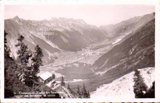 Cartes postales anciennes > CARTES POSTALES > carte postale ancienne > cartes-postales-ancienne.com Auvergne rhone alpes Chamonix Mont Blanc