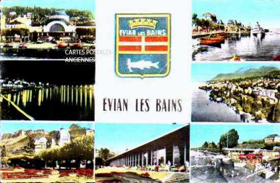 Cartes postales anciennes > CARTES POSTALES > carte postale ancienne > cartes-postales-ancienne.com Auvergne rhone alpes Evian Les Bains