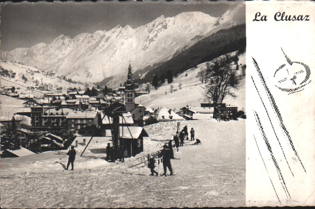 Cartes postales anciennes > CARTES POSTALES > carte postale ancienne > cartes-postales-ancienne.com Auvergne rhone alpes La Clusaz