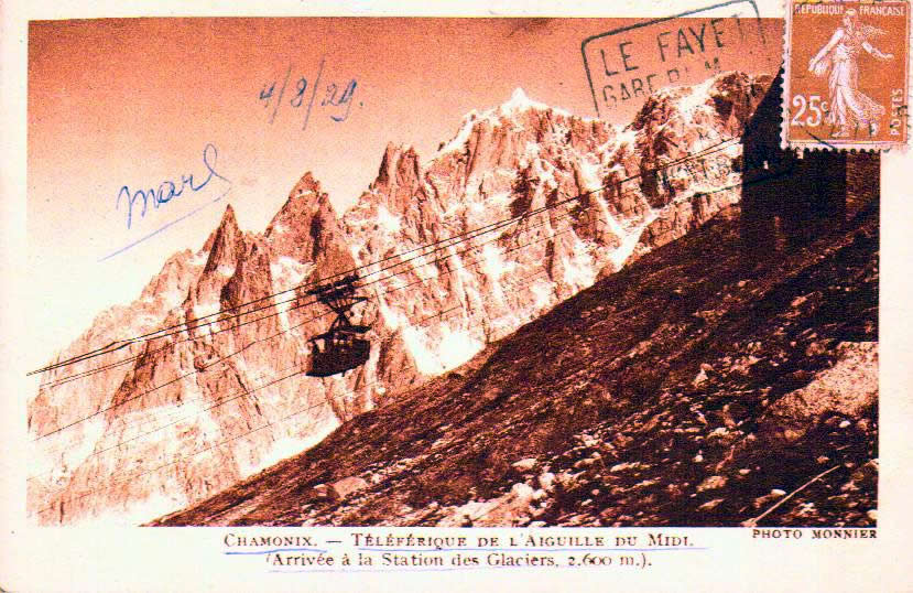 Cartes postales anciennes > CARTES POSTALES > carte postale ancienne > cartes-postales-ancienne.com Auvergne rhone alpes Chamonix Mont Blanc