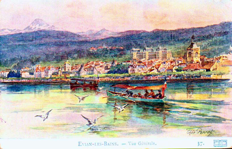 Cartes postales anciennes > CARTES POSTALES > carte postale ancienne > cartes-postales-ancienne.com Auvergne rhone alpes Evian Les Bains