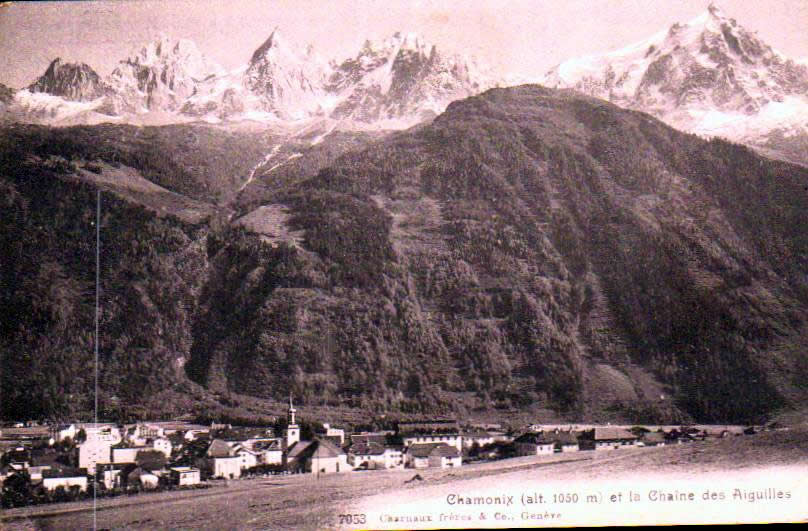 Cartes postales anciennes > CARTES POSTALES > carte postale ancienne > cartes-postales-ancienne.com Auvergne rhone alpes Chamonix Mont Blanc