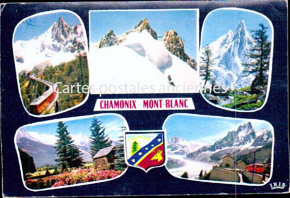 Cartes postales anciennes > CARTES POSTALES > carte postale ancienne > cartes-postales-ancienne.com Auvergne rhone alpes Haute savoie Chamonix Mont Blanc