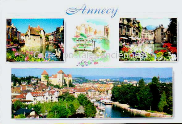 Cartes postales anciennes > CARTES POSTALES > carte postale ancienne > cartes-postales-ancienne.com Auvergne rhone alpes Haute savoie Annecy