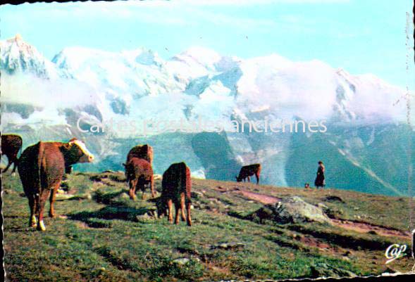 Cartes postales anciennes > CARTES POSTALES > carte postale ancienne > cartes-postales-ancienne.com Auvergne rhone alpes Haute savoie Chamonix Mont Blanc