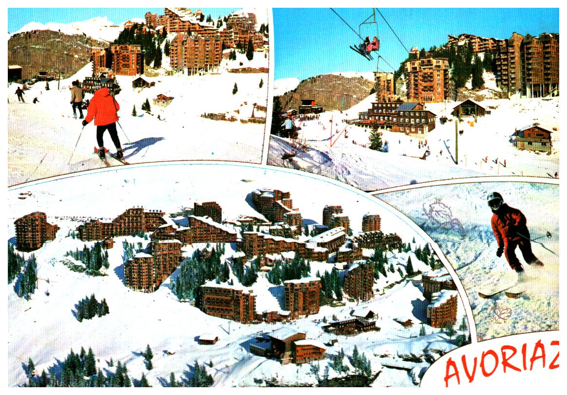 Cartes postales anciennes > CARTES POSTALES > carte postale ancienne > cartes-postales-ancienne.com Auvergne rhone alpes Haute savoie Avoriaz