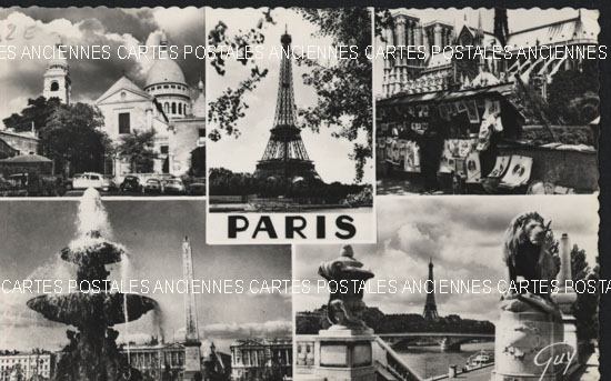 Cartes postales anciennes > CARTES POSTALES > carte postale ancienne > cartes-postales-ancienne.com Ile de france Paris