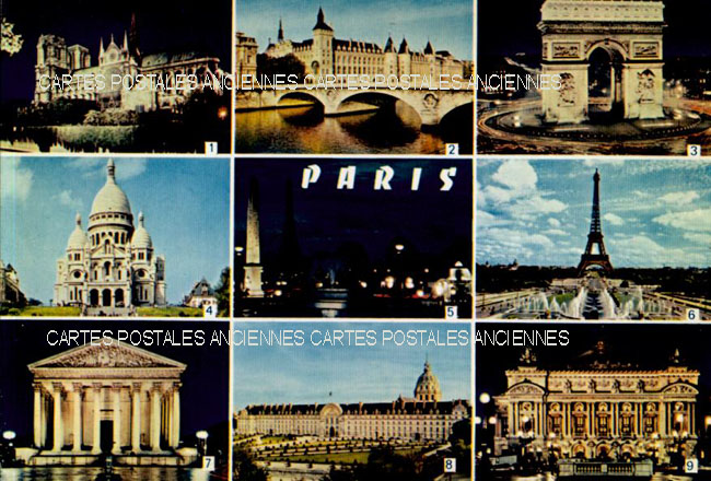 Cartes postales anciennes > CARTES POSTALES > carte postale ancienne > cartes-postales-ancienne.com Ile de france Paris