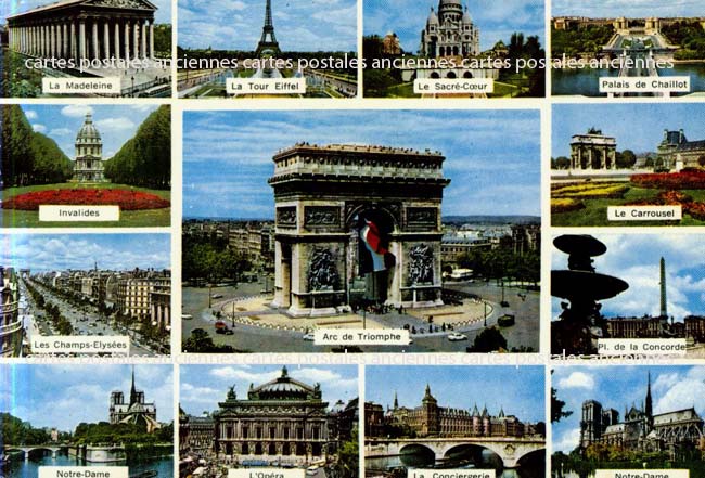 Cartes postales anciennes > CARTES POSTALES > carte postale ancienne > cartes-postales-ancienne.com Ile de france Paris