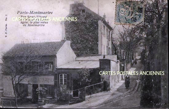 Cartes postales anciennes > CARTES POSTALES > carte postale ancienne > cartes-postales-ancienne.com Ile de france Paris 18eme