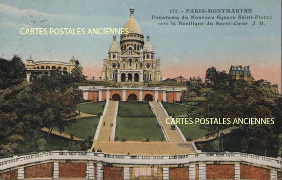 Cartes postales anciennes > CARTES POSTALES > carte postale ancienne > cartes-postales-ancienne.com Ile de france Paris Paris 18eme