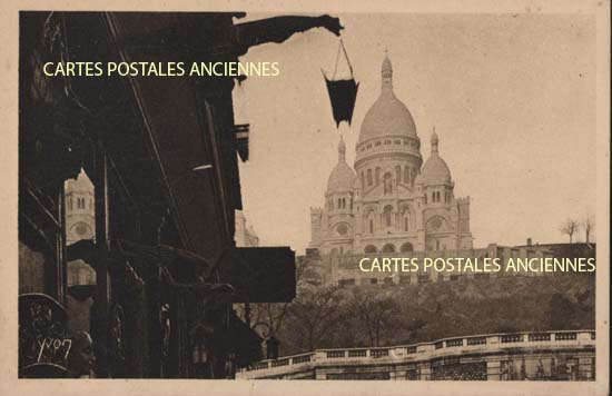 Cartes postales anciennes > CARTES POSTALES > carte postale ancienne > cartes-postales-ancienne.com Ile de france Paris 18eme