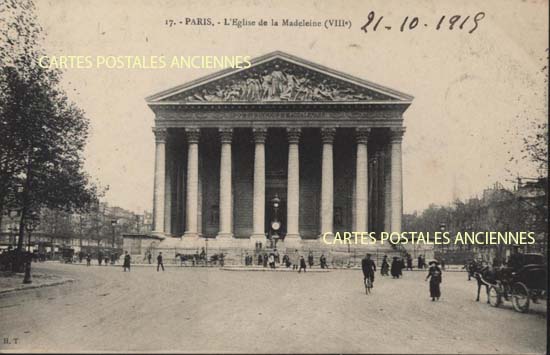 Cartes postales anciennes > CARTES POSTALES > carte postale ancienne > cartes-postales-ancienne.com Ile de france Paris 8eme