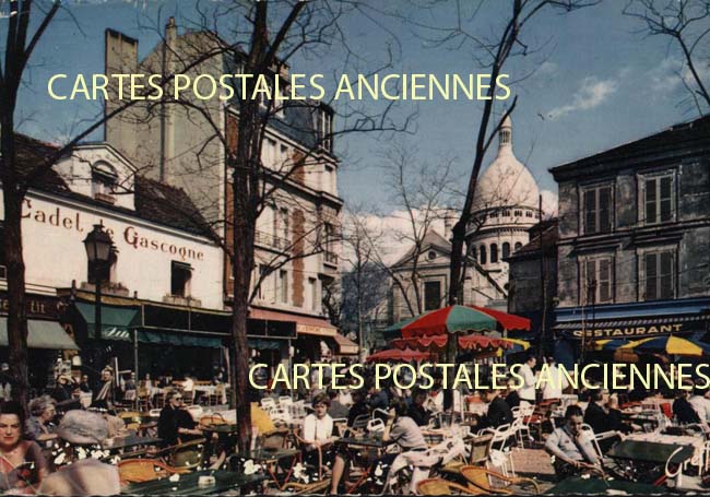 Cartes postales anciennes > CARTES POSTALES > carte postale ancienne > cartes-postales-ancienne.com Ile de france Paris 18eme