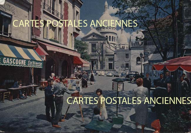 Cartes postales anciennes > CARTES POSTALES > carte postale ancienne > cartes-postales-ancienne.com Ile de france Paris Paris 18eme