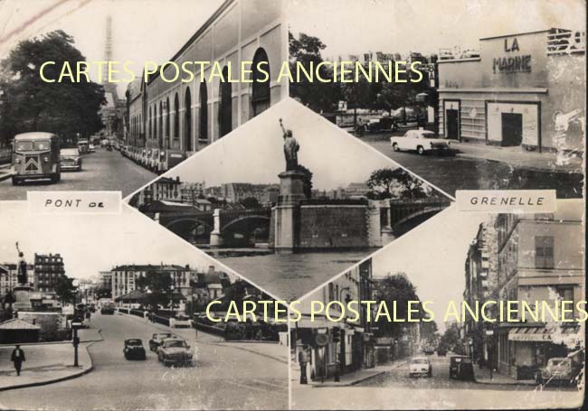 Cartes postales anciennes > CARTES POSTALES > carte postale ancienne > cartes-postales-ancienne.com Ile de france Paris Paris 15eme