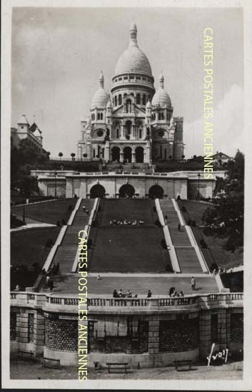 Cartes postales anciennes > CARTES POSTALES > carte postale ancienne > cartes-postales-ancienne.com Ile de france Paris Paris 18eme