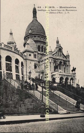 Cartes postales anciennes > CARTES POSTALES > carte postale ancienne > cartes-postales-ancienne.com Ile de france Paris Paris 18eme