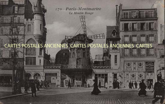 Cartes postales anciennes > CARTES POSTALES > carte postale ancienne > cartes-postales-ancienne.com Ile de france Paris Paris 18eme