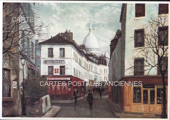 Cartes postales anciennes > CARTES POSTALES > carte postale ancienne > cartes-postales-ancienne.com Ile de france Paris Paris 18eme